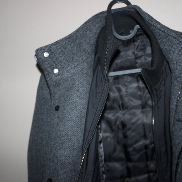 R.W & CO Winter Blazer With Removable Turtleneck Layer - Picture 3 of 6